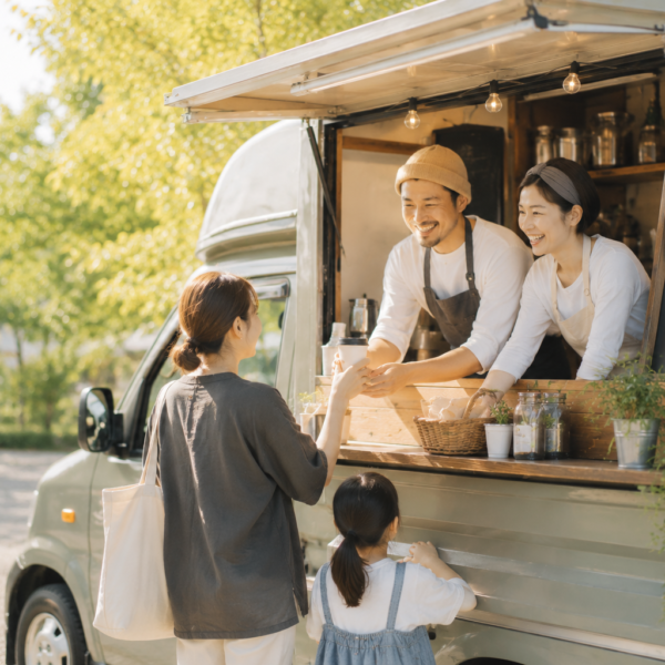 秋田で始める、夫婦のキッチンカー。小さく始めて、自分たちらしく続けるという選択。 秋田で始める、夫婦のキッチンカー。小さく始めて、自分たちらしく続けるという選択。